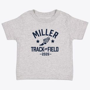 Miller Middle School Track and Field Toddler T-Shirt