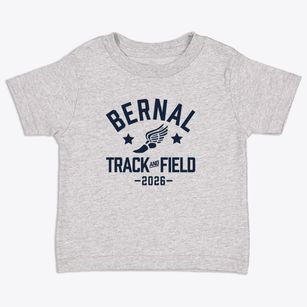 Bernal Intermediate School Track and Field Toddler T-Shirt