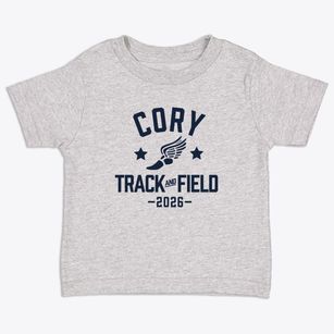 Cory Elementary School Track and Field Toddler T-Shirt