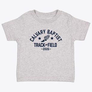 Calvary Baptist School Track and Field Toddler T-Shirt