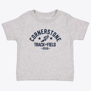 Cornerstone Academy Track and Field Toddler T-Shirt