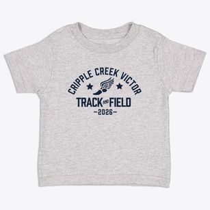 Cripple Creek Victor High School Track and Field Toddler T-Shirt