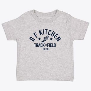 B F Kitchen Elementary School Track and Field Toddler T-Shirt