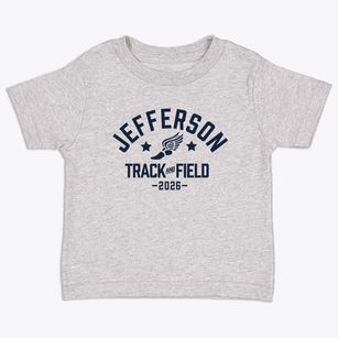 Jefferson Elementary School Track and Field Toddler T-Shirt