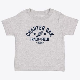 Charter Oak Elementary School Track and Field Toddler T-Shirt