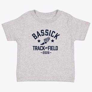 Bassick High School Track and Field Toddler T-Shirt