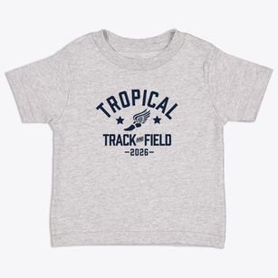 Tropical Elementary School Track and Field Toddler T-Shirt