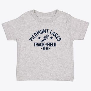 Piedmont Lakes Middle School Track and Field Toddler T-Shirt