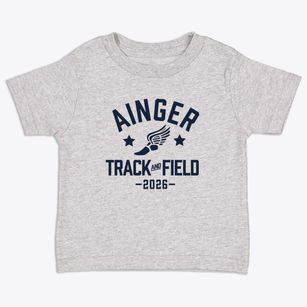 Ainger Middle School Track and Field Toddler T-Shirt
