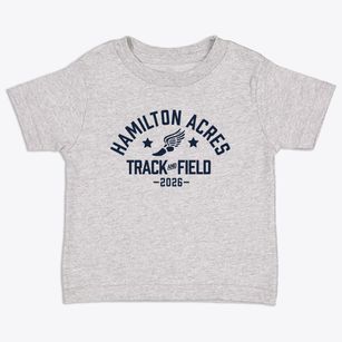 Hamilton Acres Baptist School Track and Field Toddler T-Shirt