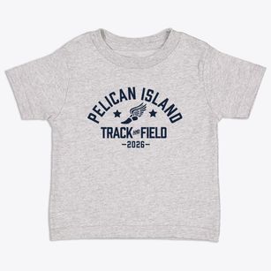 Pelican Island Elementary School Track and Field Toddler T-Shirt