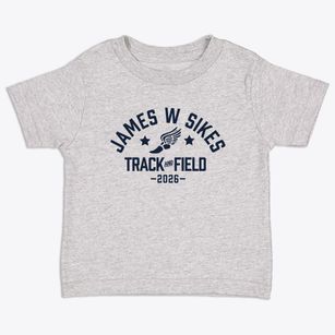 James W Sikes Elementary School Track and Field Toddler T-Shirt