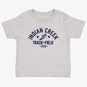 Indian Creek Christian School Track and Field Toddler T-Shirt