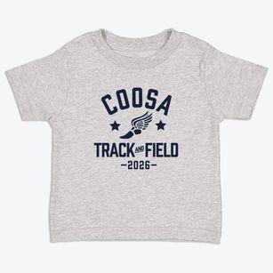 Coosa High School Track and Field Toddler T-Shirt