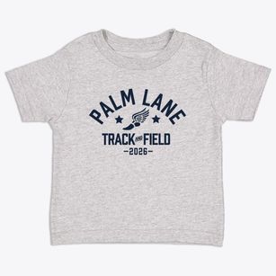 Palm Lane Elementary School Track and Field Toddler T-Shirt