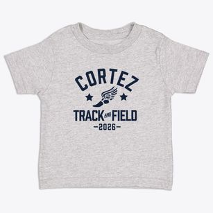 Cortez High School Track and Field Toddler T-Shirt