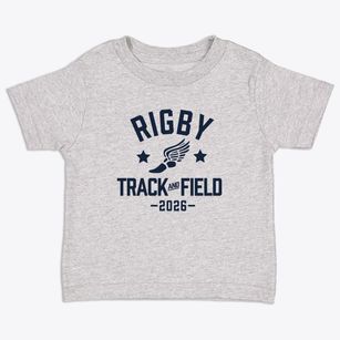 Rigby High School Track and Field Toddler T-Shirt