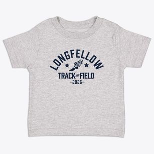 Longfellow Elementary School Track and Field Toddler T-Shirt