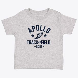 Apollo Elementary School Track and Field Toddler T-Shirt