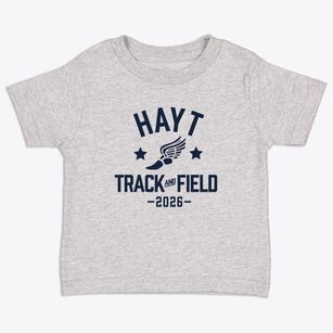 Hayt Elementary School Track and Field Toddler T-Shirt