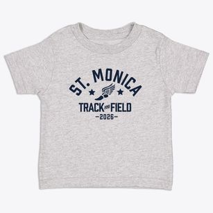 Saint Monica School Track and Field Toddler T-Shirt
