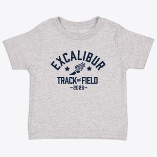 Excalibur Charter School Track and Field Toddler T-Shirt