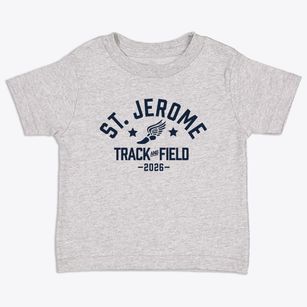 Saint Jerome School Track and Field Toddler T-Shirt