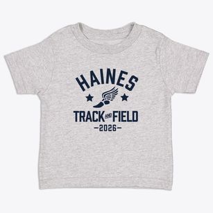 Haines Middle School Track and Field Toddler T-Shirt