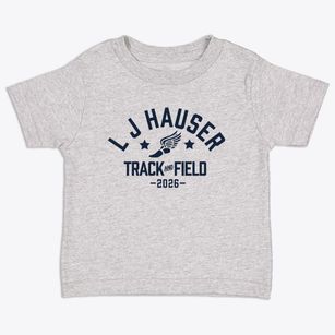 L J Hauser Junior High School Track and Field Toddler T-Shirt