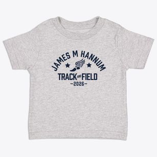 James M Hannum Elementary School Track and Field Toddler T-Shirt