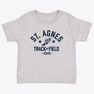 St. Agnes Track and Field Toddler T-Shirt