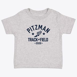 Pitzman Early Learning Facility Track and Field Toddler T-Shirt