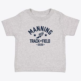 J.t. Manning Elementary School Track and Field Toddler T-Shirt