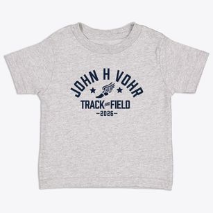 John H Vohr Elementary School Track and Field Toddler T-Shirt