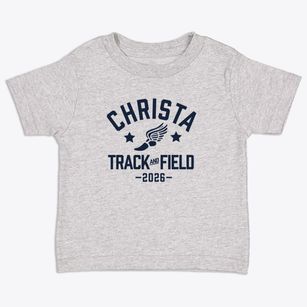 Christa Mcauliffe Middle School Track and Field Toddler T-Shirt