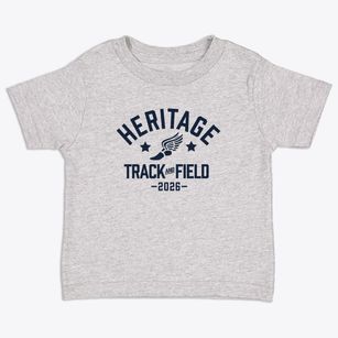 Heritage Christian School Track and Field Toddler T-Shirt