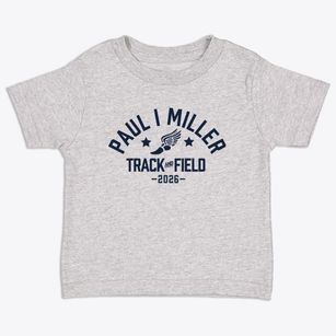 Paul I Miller Elementary School 114 Track and Field Toddler T-Shirt