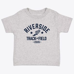 Riverside Elementary School 44 Track and Field Toddler T-Shirt