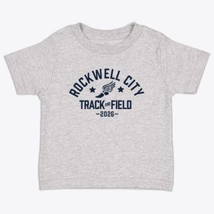 Rockwell City Elementary School Track and Field Toddler T-Shirt