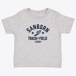 Sanborn Christian School Track and Field Toddler T-Shirt
