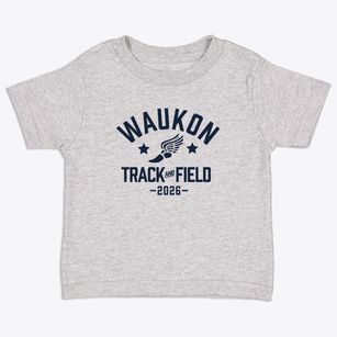 Waukon Junior High School Track and Field Toddler T-Shirt