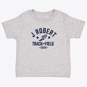 J Robert Hendricks Elementary School Track and Field Toddler T-Shirt