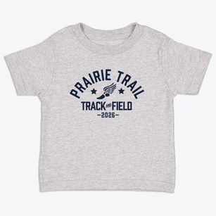 Prairie Trail Middle School Track and Field Toddler T-Shirt