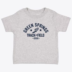 Green Springs Elementary School Track and Field Toddler T-Shirt