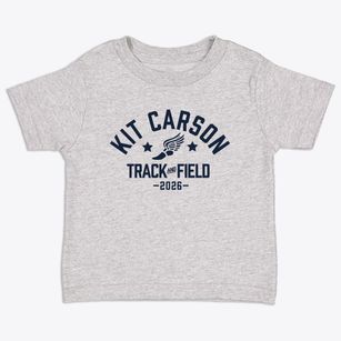 Kit Carson Elementary School Track and Field Toddler T-Shirt