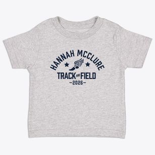 Hannah Mcclure Elementary School Track and Field Toddler T-Shirt