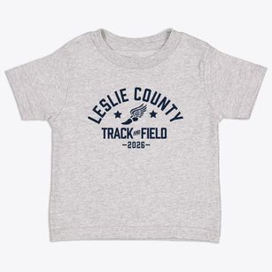 Leslie County Middle School Track and Field Toddler T-Shirt