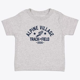 Alpine Village School Track and Field Toddler T-Shirt