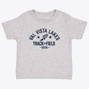 Val Vista Lakes Elementary School Track and Field Toddler T-Shirt