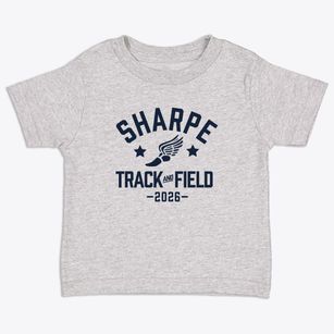 Sharpe Elementary School Track and Field Toddler T-Shirt